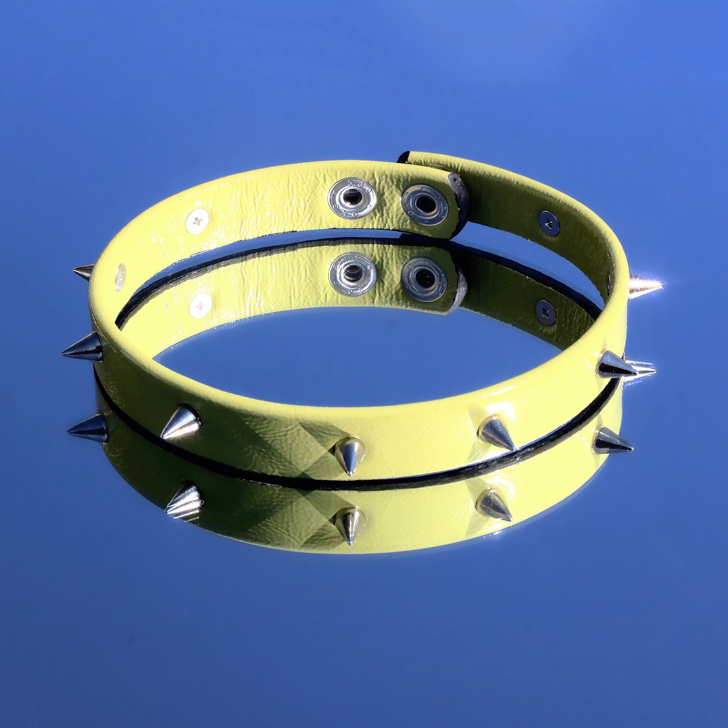 Lime Spike Choker Kolye