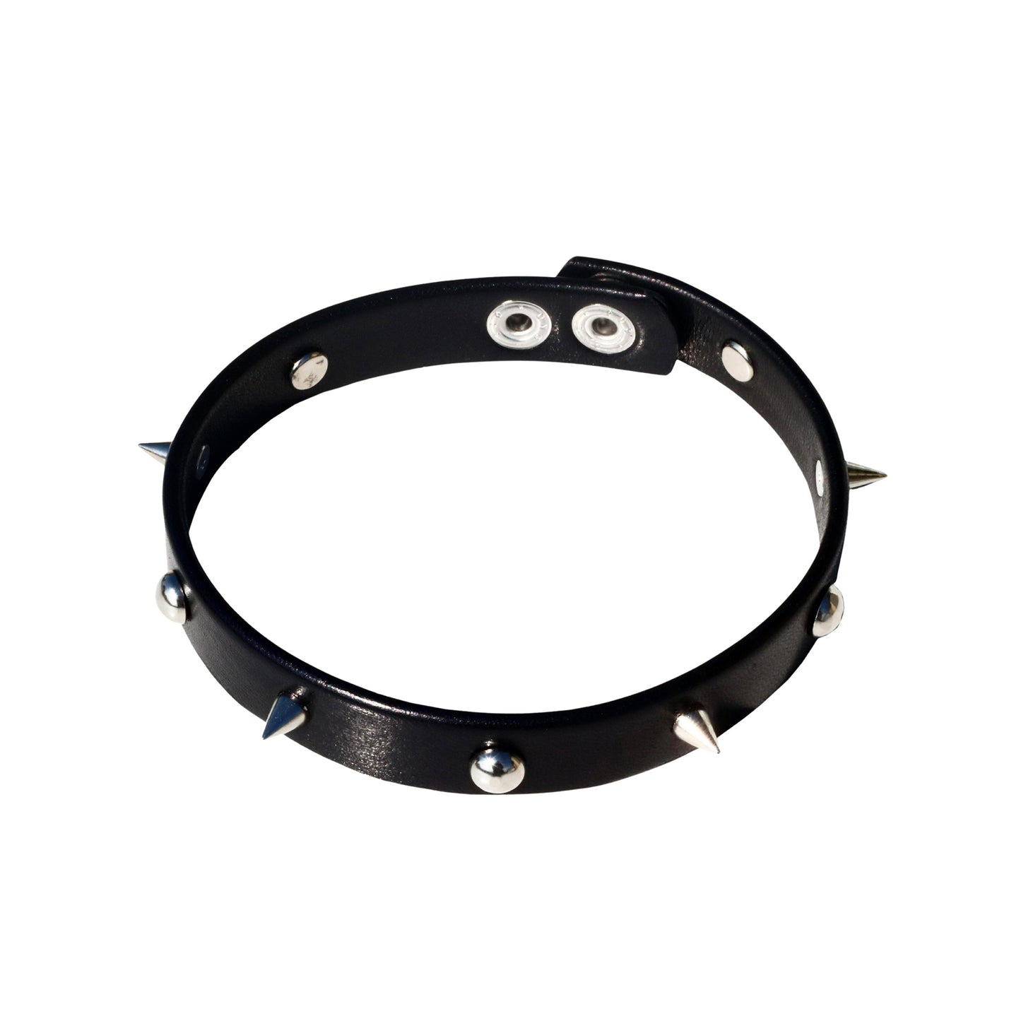 Black Spike Choker Kolye