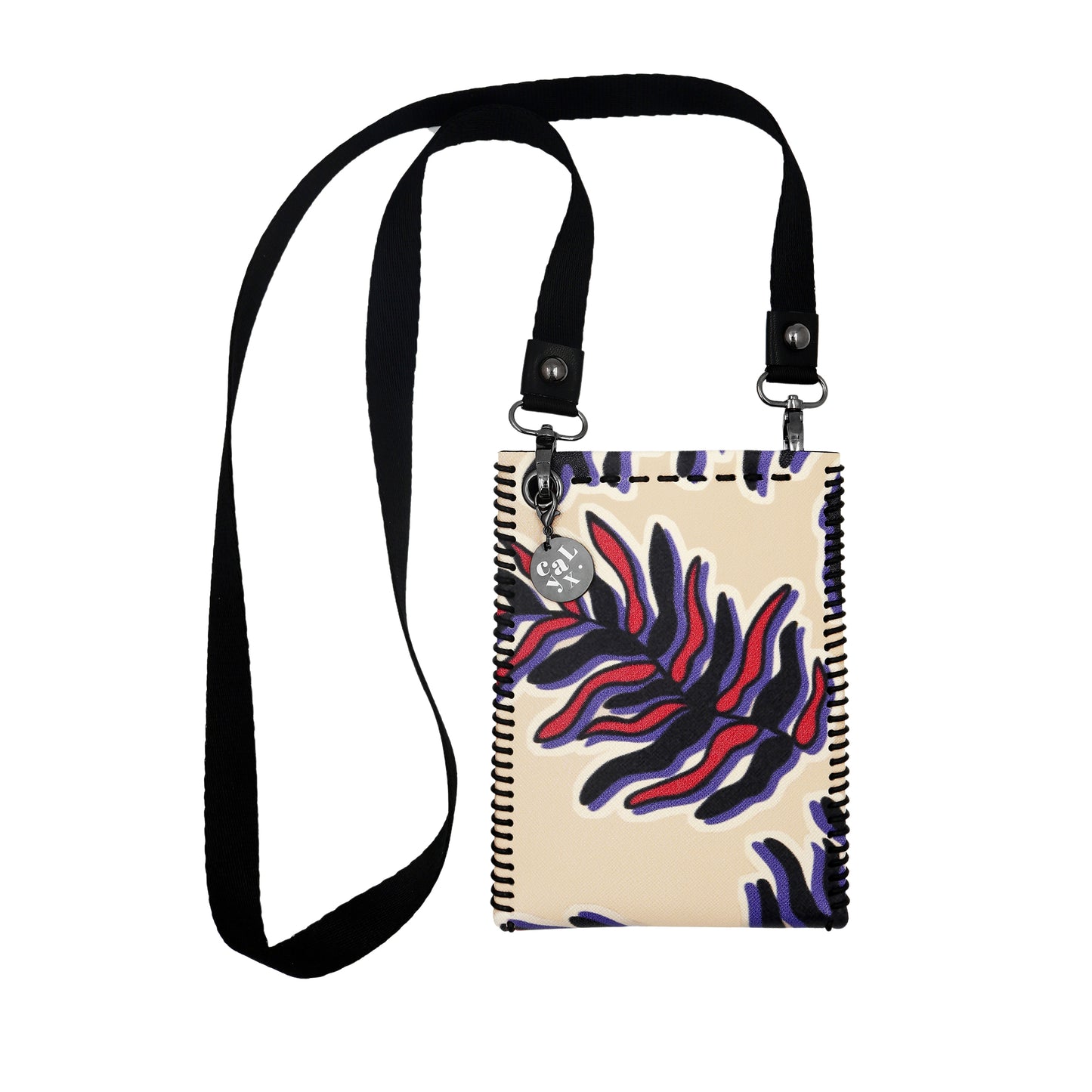 Phone Bag XXII in Butter Sea Sponges Print