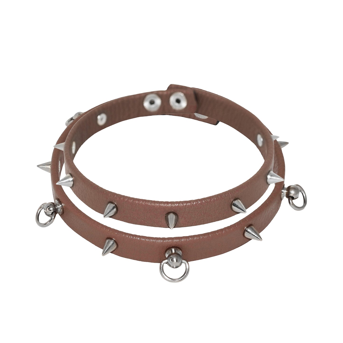 Mink Choker Kolye Double Set